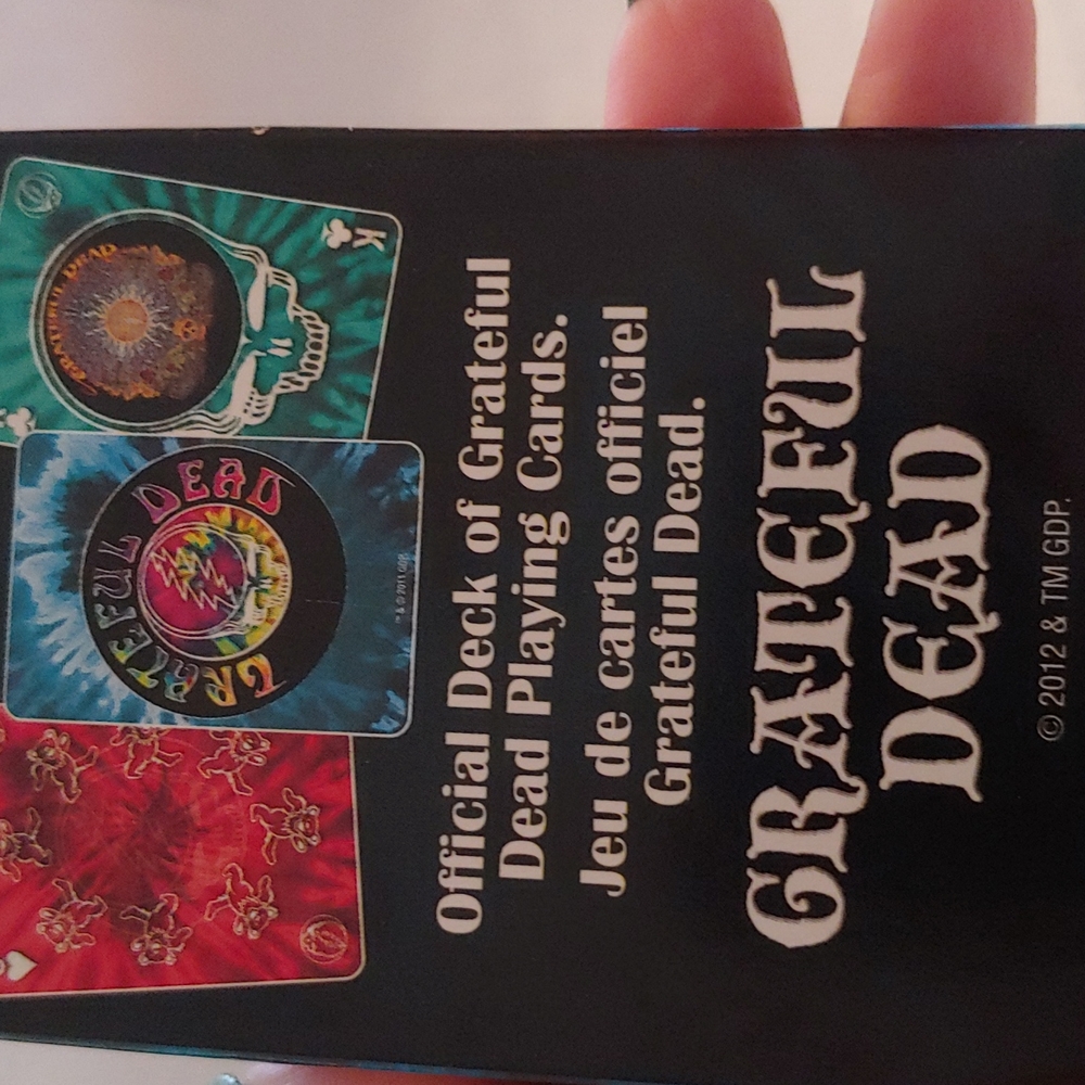 Official 2012 Grateful Dead Playing Cards - Picture 3 of 3